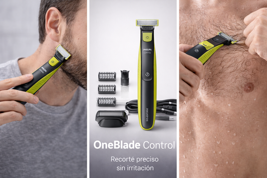 OneBlade Control – Recorte preciso sin irritación